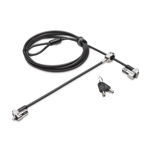Kensington Candado para portátil con llave de cabezal doble NanoSaver Cable Portátil Llave Kensington Standard