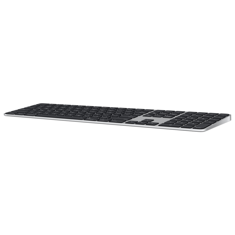 Apple Magic Keyboard teclado Universal USB + Bluetooth Español Negro, Plata, Tamaño completo (100%), Inalámbrico y alámb