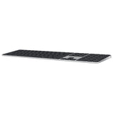 Apple Magic Keyboard teclado Universal USB + Bluetooth Español Negro, Plata, Tamaño completo (100%), Inalámbrico y alámb