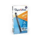 Bolígrafo Papermate Gel Kilometrico Retráctil 0.7Mm Color Negro C/6 Pzas - 1997183