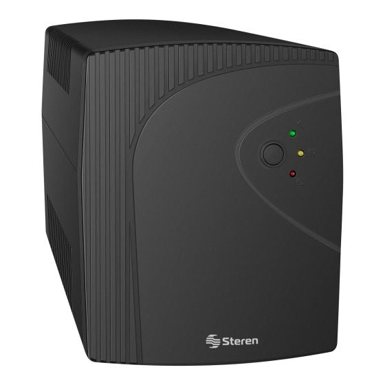 Steren NB-1500 sistema de alimentación ininterrumpida (UPS) 1.5 kVA 750 W, 120 V, Tower, Negro