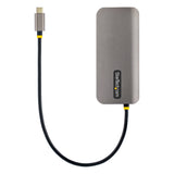 StarTech.com Adaptador Multipuertos USB C de Vídeo 4K a 60Hz, con Hub de 3 Puertos USB-A de 5Gbps, Entrega de Alimentación USB de 100W, Red Ethernet, SD/microSD, Cable de 30cm Laptop Alámbrico USB 3.2 Gen 1 (3.1 Gen 1) Type-C 3 1