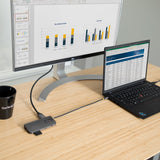 StarTech.com Adaptador Multipuertos USB C de Vídeo 4K a 60Hz, con Hub de 3 Puertos USB-A de 5Gbps, Entrega de Alimentación USB de 100W, Red Ethernet, SD/microSD, Cable de 30cm Laptop Alámbrico USB 3.2 Gen 1 (3.1 Gen 1) Type-C 3 1