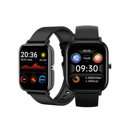 Smartwatch Stylos SW2 1.69" Panel TN Compatibilidad con Android Bluetooth 4.0 Negro con correa metálica
