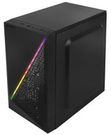 Acteck Kyoto GC460 Micro Tower Negro 500 W, Micro ATX, Mini-ATX, Acrílico
