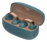 JVC HA-NP1T Auriculares True Wireless Stereo (TWS) De clip en la oreja Llamadas/Música USB Tipo C Bluetooth Azul, Oro