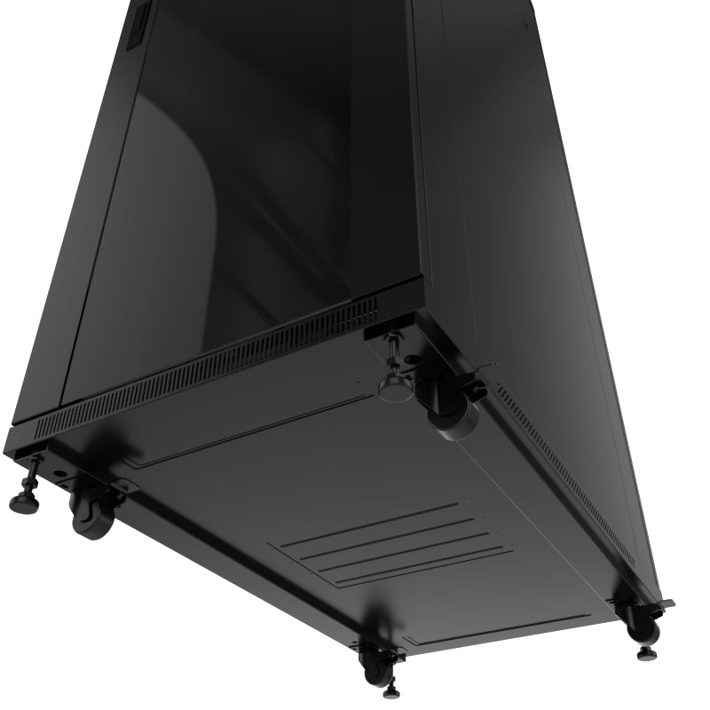 Nexxt Solutions - Rack armario - instalable en el suelo - RAL 9005, negro barniz - 32U - 19"