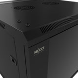 Nexxt Solutions - Rack armario - instalable en pared - RAL 9005, negro barniz - 6U - 19"
