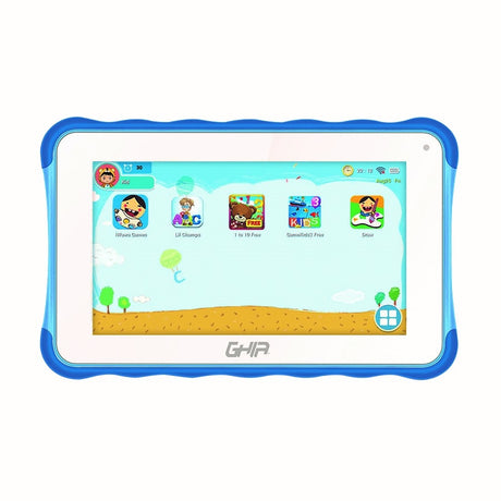 Ghia GT133A2 32 GB Wifi Azul, 1.5 GHz, MicroSD (TransFlash), 128 GB | Tablets para niños
