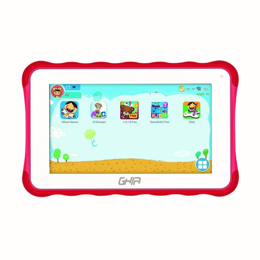 Ghia GT133R2 32 GB Wifi Rojo, 1.5 GHz, MicroSD (TransFlash), 128 GB | Tablets para niños