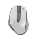 Perfect Choice Claymore ratón Oficina RF inalámbrico + bluetooth 12000 DPI, Negro, Gris