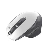 Perfect Choice Claymore ratón Oficina RF inalámbrico + bluetooth 12000 DPI, Negro, Gris