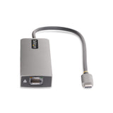 StarTech.com Hub USB-C de 3 Puertos con Red Ethernet de 2,5Gbps y Entrega de Alimentación PD de 100W de Paso - USB 3.2 1