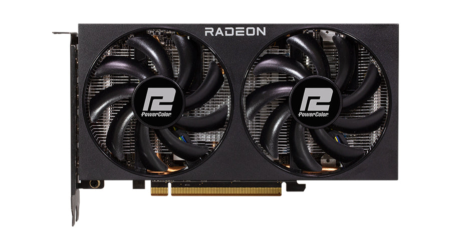 Tarjeta de Video AMD (D90)PowerColor Fighter Radeon RX7600 8GB Dual Fan GDDR6 PCIe 4.0 128-bit 1xHDMI 3xDP