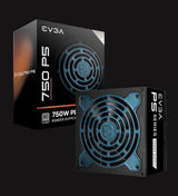 EVGA P5 750 unidad de fuente de alimentación 750 W 24-pin ATX Negro