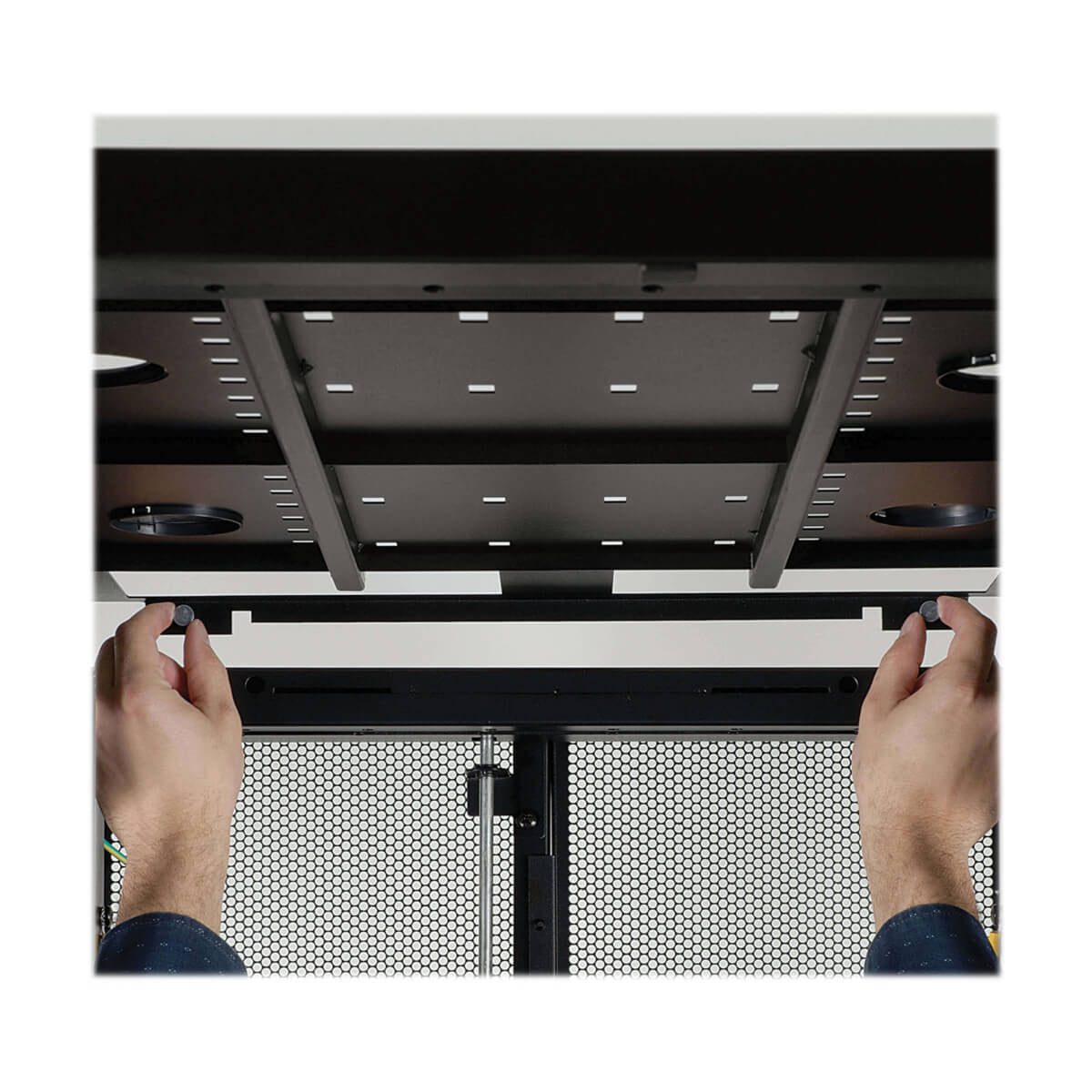 Tripp Lite SR42UB Gabinete de Profundidad Estándar Smartrack de 42U (Incluye Puertas Y Paneles Laterales) Armarios Rack