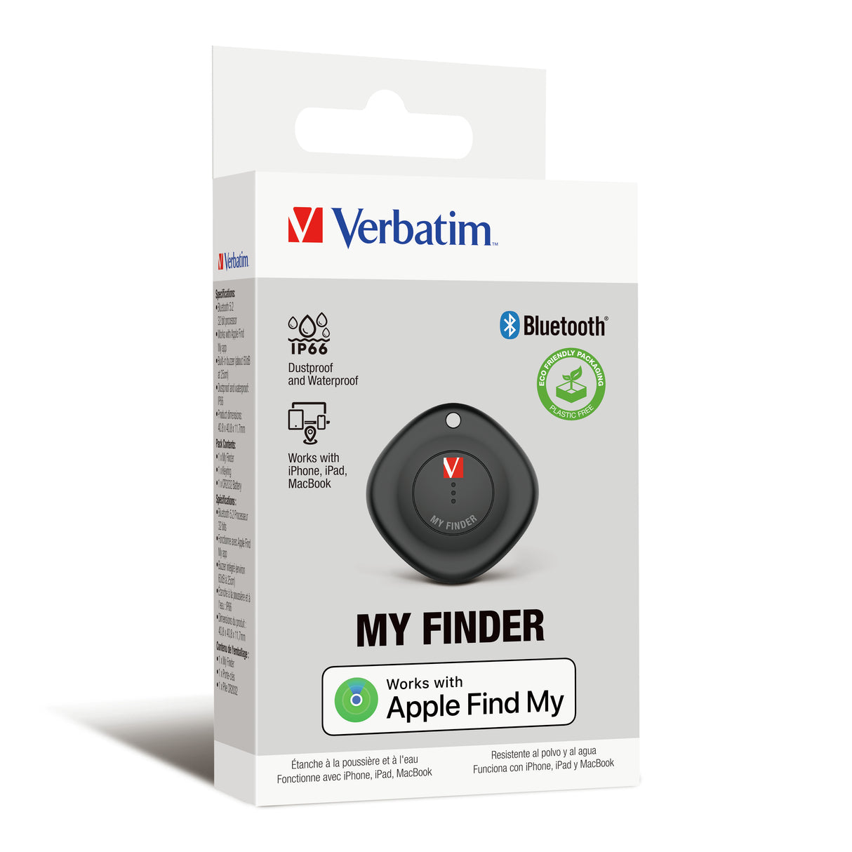 Verbatim My Finder Personal Buscador Negro