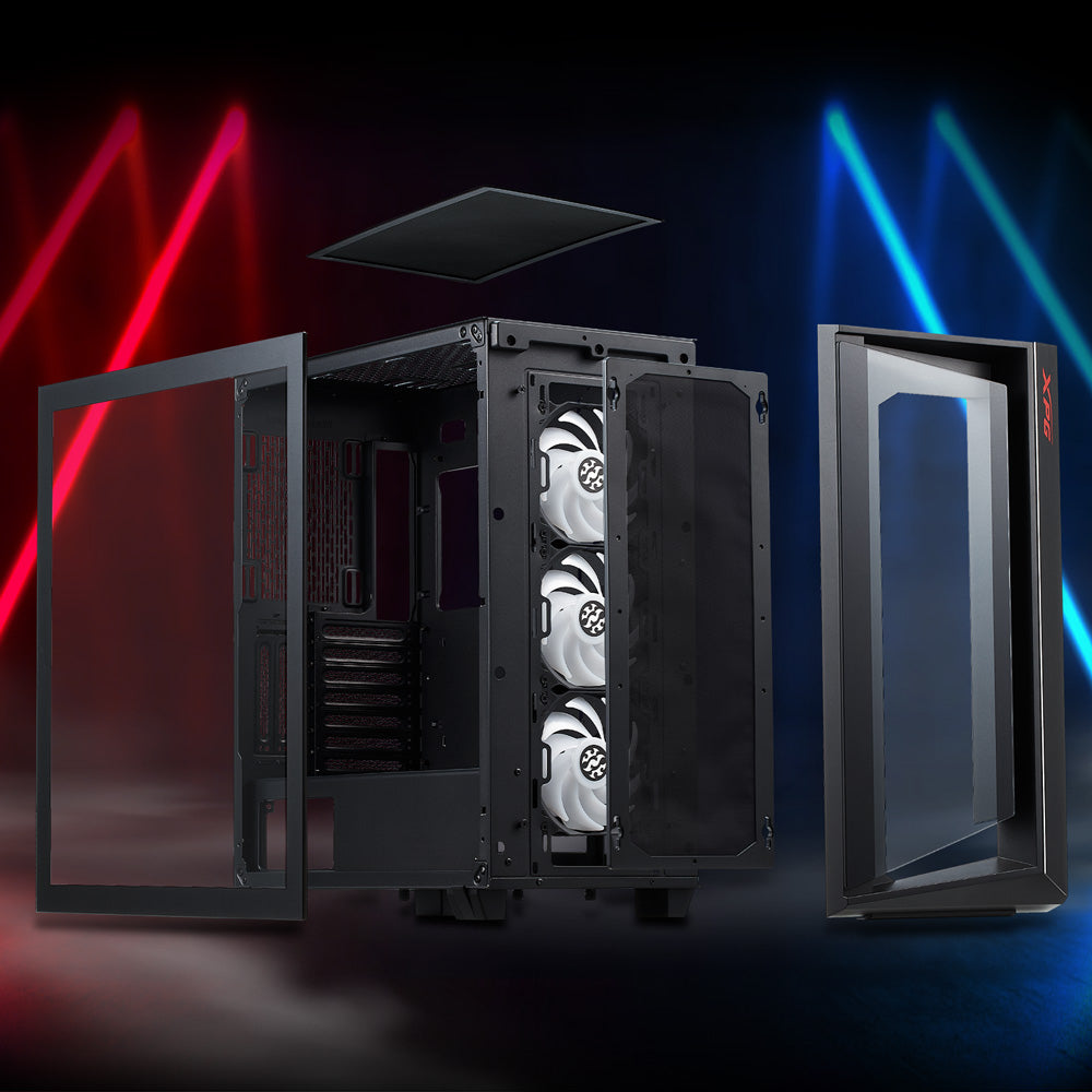 XPG CRUISER Mid-Tower Negro