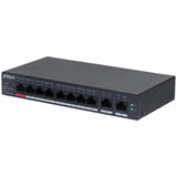 Dahua Technology DH-CS4010-8GT-110 dispositivo de redes Gestionado L2 Gigabit Ethernet (10/100/1000) Energía sobre Ethernet (PoE) Negro