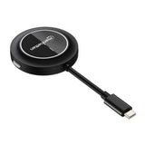 Manhattan Adaptador inalámbrico HDMI 1080p con transmisor USB-C, dongle para mostrar vídeo de forma inalámbrica desde un