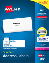 Etiqueta tecnología laser AVERY color bl