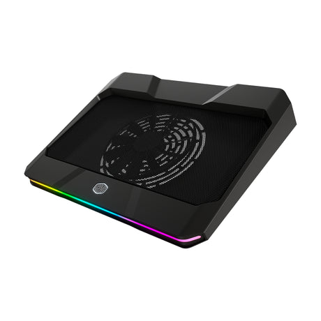 Cooler Master NotePal X150 Spectrum enfriador para laptop 43.2 cm (17") 1000 RPM Negro, 1 pieza(s), 57 cfm