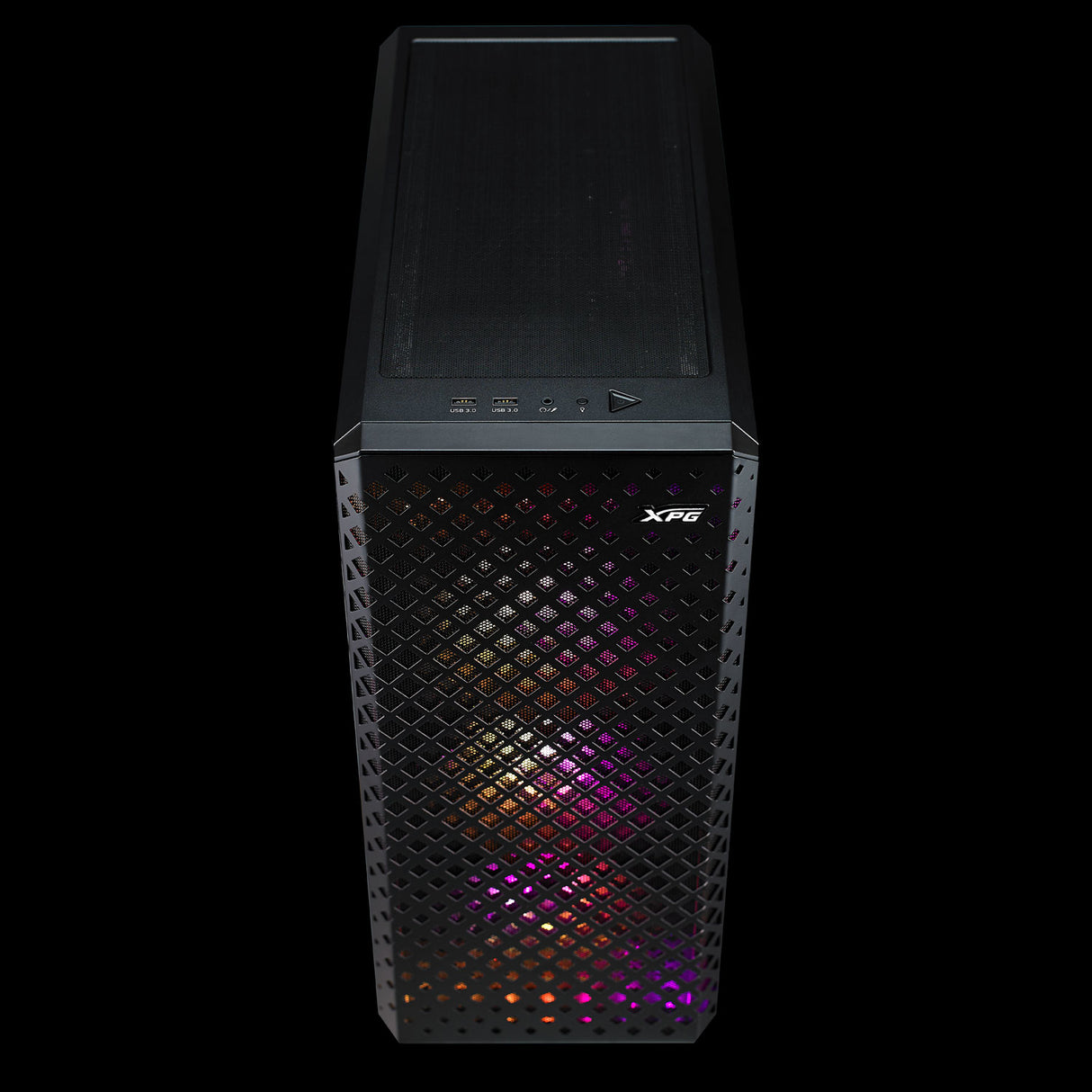 XPG DEFENDER PRO Torre Midi Negra carcasas ordenador SPCC Escritorio PC Negro