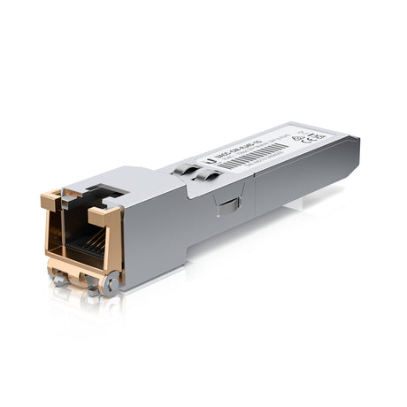 Convertidor UBIQUITI UFiber SFP a RJ45 1Gbps/100m - Módulo de Fibra GigabitEthernet