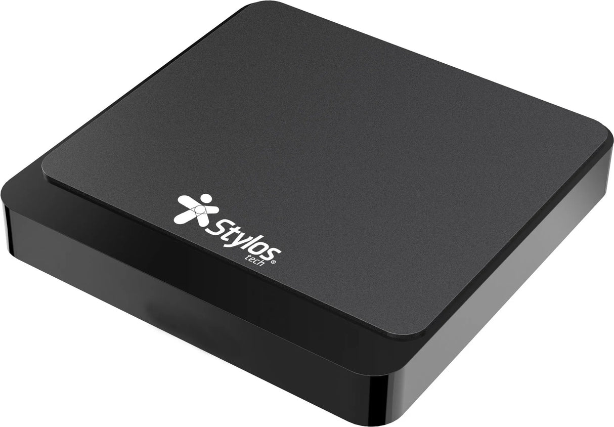 Tv Box Stylos Convertidor Smart TV 4K 16 GB Ram 2 GB Android 10 Color Negro