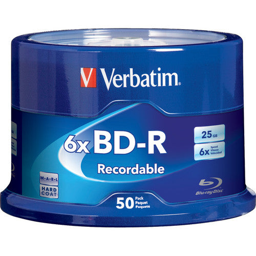 98397 - Verbatim 98397 disco blu-ray lectura/escritura (BD) BD-R 25 GB 50 pieza(s)