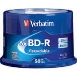 98397 - Verbatim 98397 disco blu-ray lectura/escritura (BD) BD-R 25 GB 50 pieza(s)