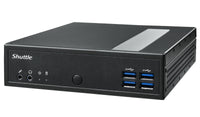 Shuttle DL30N PC/estación de trabajo barebone 1,35 l tamaño PC Negro N100