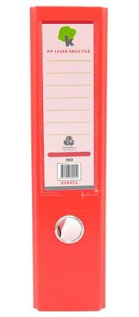 Techmakro KIT-82945 carpeta Cartón, Cloruro de polivinilo (PVC) Rojo Carta, Folder de archivo convencional, Mate, 650 ho
