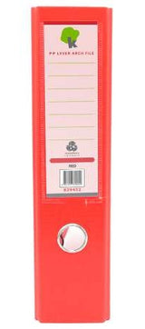 Techmakro KIT-82945 carpeta Cartón, Cloruro de polivinilo (PVC) Rojo Carta, Folder de archivo convencional, Mate, 650 ho