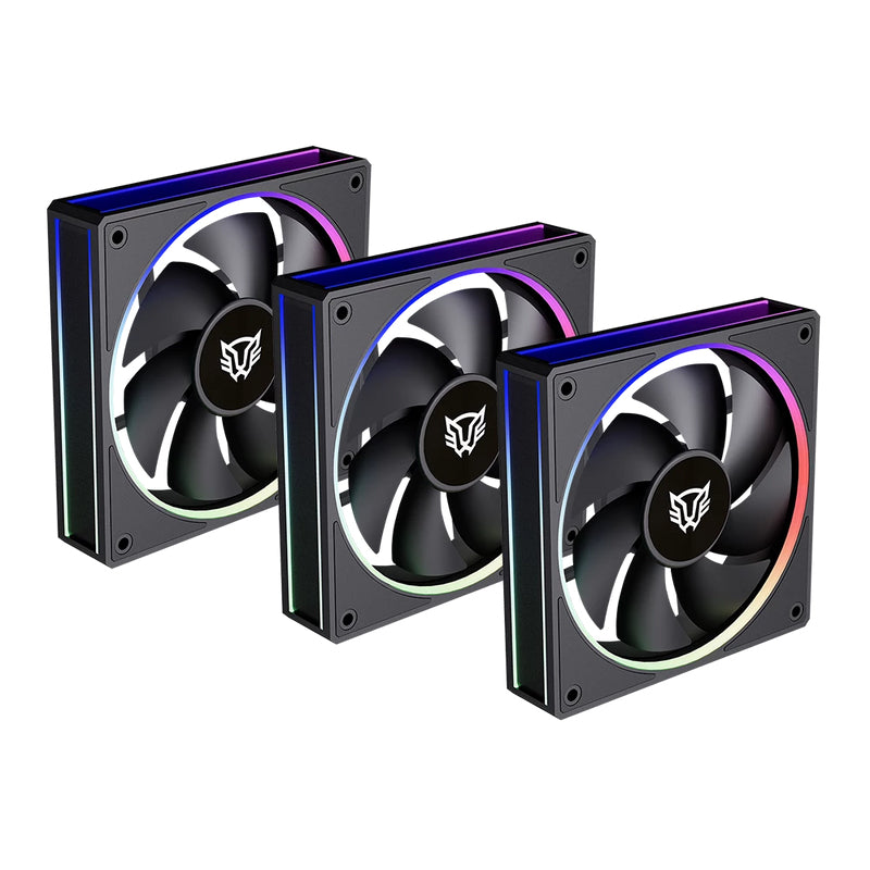 Balam Rush Eolox Bora EXB85 Gabinete de la computadora Ventilador 12 cm Negro, 600 RPM, 1600 RPM