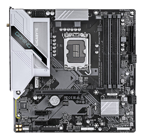 GIGABYTE B760M GAMING PLUS WIFI DDR4 Placa base - Compatible con procesadores Intel Core de 14ª generación, VRM de 4+1+1 fases, hasta 5333 MHz DDR4 (OC), 2xPCIe 4.0 M.2, Wi-Fi 6, LAN 1 GbE, USB 3.2 Gen 1 placas base Intel LGA 1700 LGA 1700 128 GB