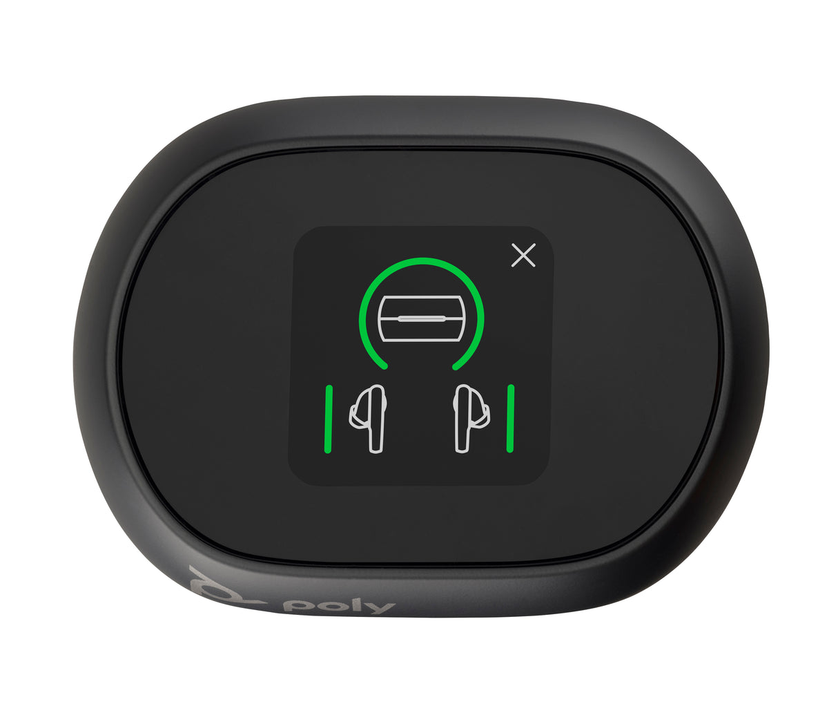HP Poly Intrauriculares Poly Voyager Free 60+ UC color Negro Carbono +Adaptador USB-A BT700 +Estuche de carga con pantalla táctil Auriculares Auriculares Dentro de oído Llamadas/Música Binaural