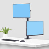 StarTech.com Soporte de Sobremesa para Dos Monitores Apilados Verticalmente de 49" 16:9 o 32:9 - Capacidad de Carga