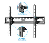 Manhattan Soporte inclinable de pared para TV soportes para tv 45 kg 94 cm (37") 1 177,8 cm (70")