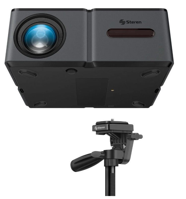 Steren PRO-500 video proyector 450 lúmenes ANSI LED 1080p (1920x1080) Gris, 812.8 - 6350 mm (32 - 250")