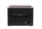 ECS LIVA Q3 Plus AMD Ryzen Embedded V1000 V1605B 8 GB DDR4-SDRAM 128 GB eMMC Mini PC Negro, 2 GHz