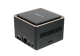 ECS LIVA Q3 Plus AMD Ryzen Embedded V1000 V1605B 8 GB DDR4-SDRAM 128 GB eMMC Mini PC Negro, 2 GHz