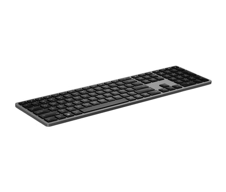 HP Teclado inalámbrico 975 de modo dual, Tamaño completo (100%), RF inalámbrico + bluetooth, Negro
