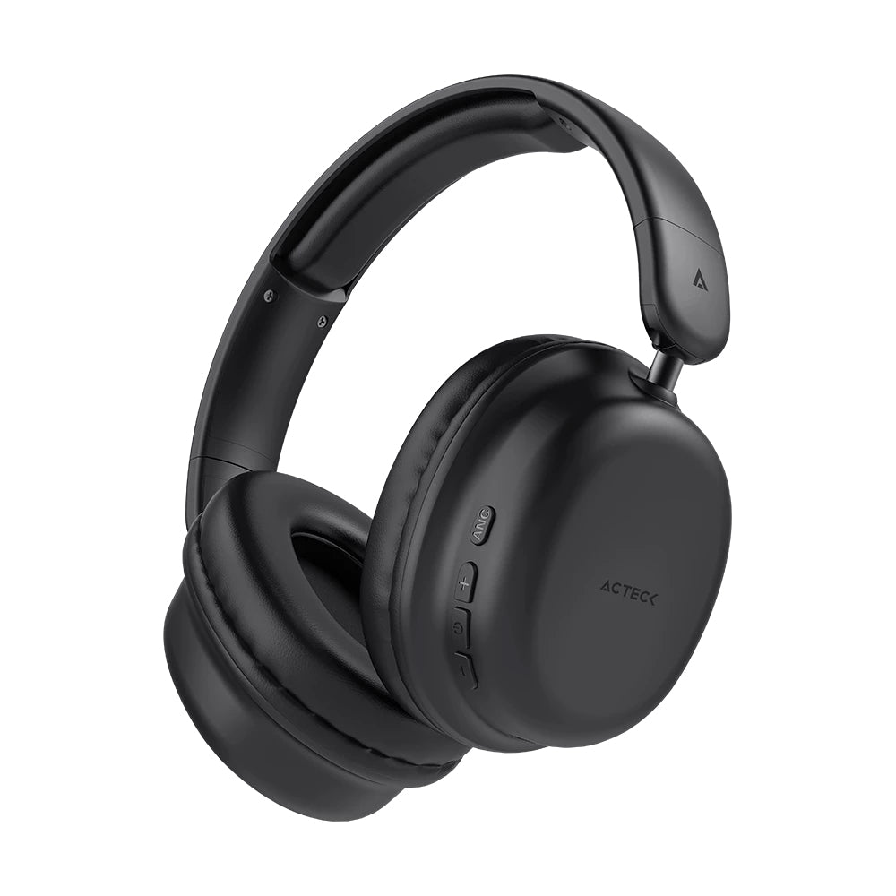 Acteck Honour 2 Plus HP626 Auriculares Inalámbrico y alámbrico Diadema Llamadas/Música USB Tipo C Bluetooth Negro