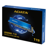 ADATA LEGEND 710 unidades internas de estado sólido 1.4 256-bit AES 1 GB M.2