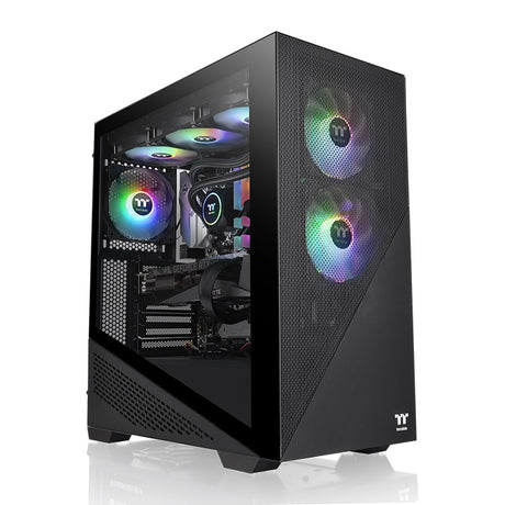 Thermaltake Divider 370 TG Midi Tower Negro, ATX, EATX, Micro ATX, CA-1S4-00M1WN-00