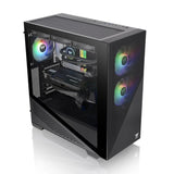 Thermaltake Divider 370 TG Midi Tower Negro, ATX, EATX, Micro ATX, CA-1S4-00M1WN-00