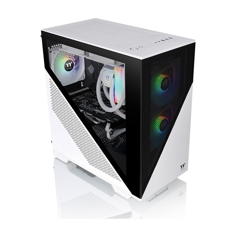 Thermaltake Divider 170 TG Micro Tower Negro, Blanco, Micro ATX, Mini-ITX, SPCC