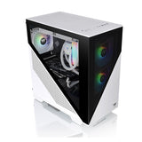 Thermaltake Divider 170 TG Micro Tower Negro, Blanco, Micro ATX, Mini-ITX, SPCC