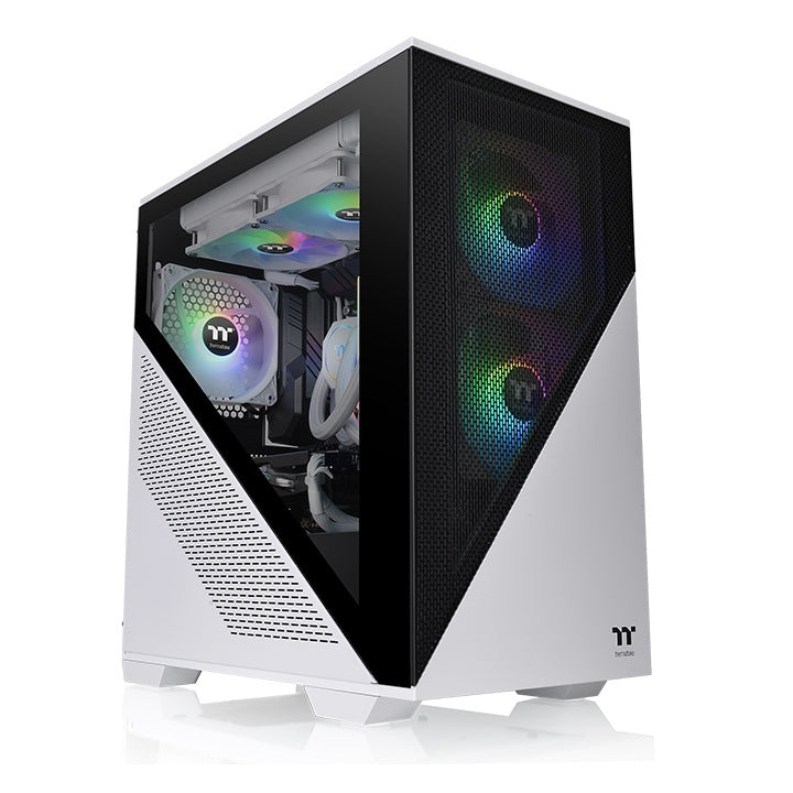 Thermaltake Divider 170 TG Micro Tower Negro, Blanco, Micro ATX, Mini-ITX, SPCC
